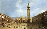 Piazza San Marco by Canaletto